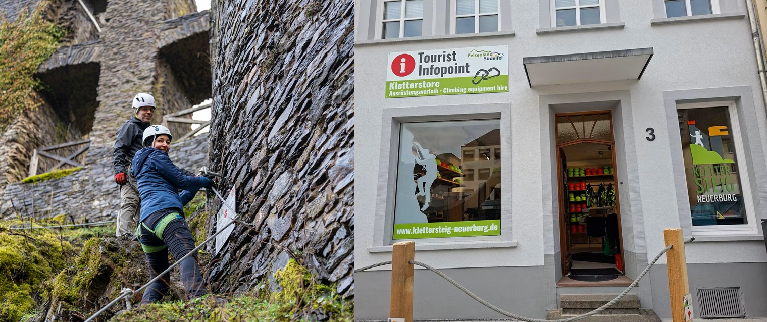 Klettersteig Neuerburg 2