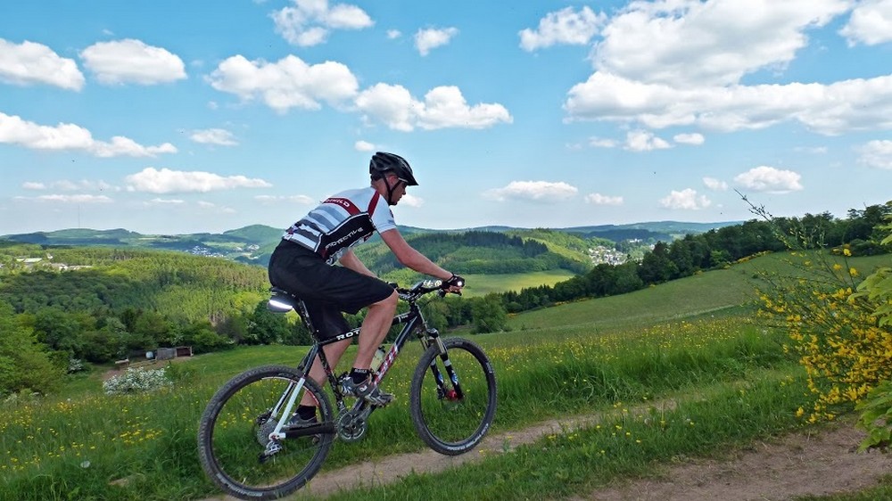 Mountainbiken in de Eifel